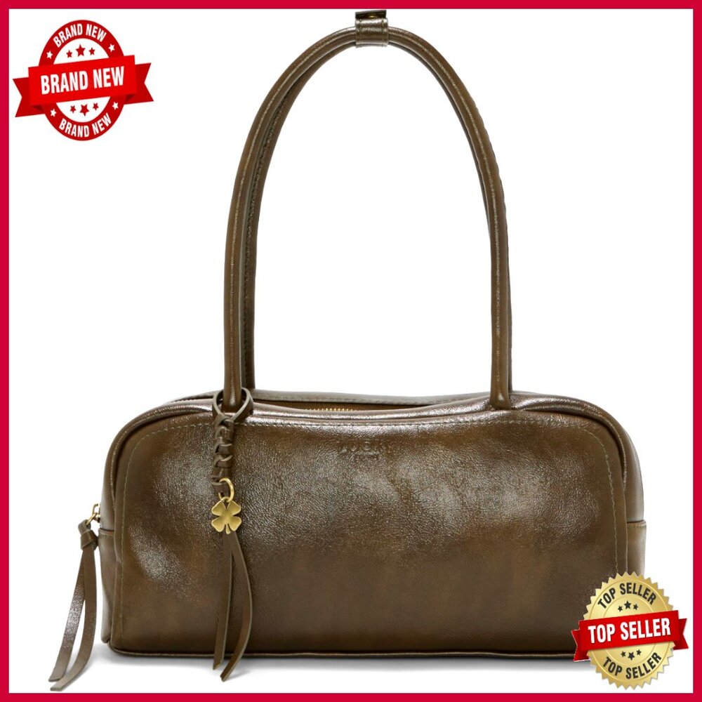 Soft Satchel Bag With Zipper Closure, Multiple Interior Pockets For Everyday